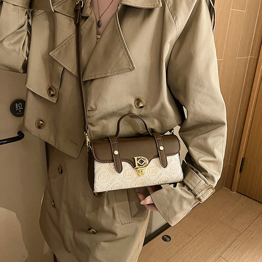 Designer Inspired Messenger Bag for Ladies, Waterproof Leather Shoulder Bag, Spacious Handbag Trendy and Functional