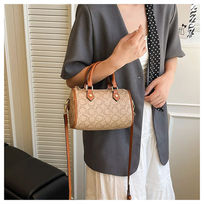 Luxury Brand Ladies Leather Tote Bags By Famous Designer Popular Classic Elegant Women's Shoulder Crossbody Handbag
