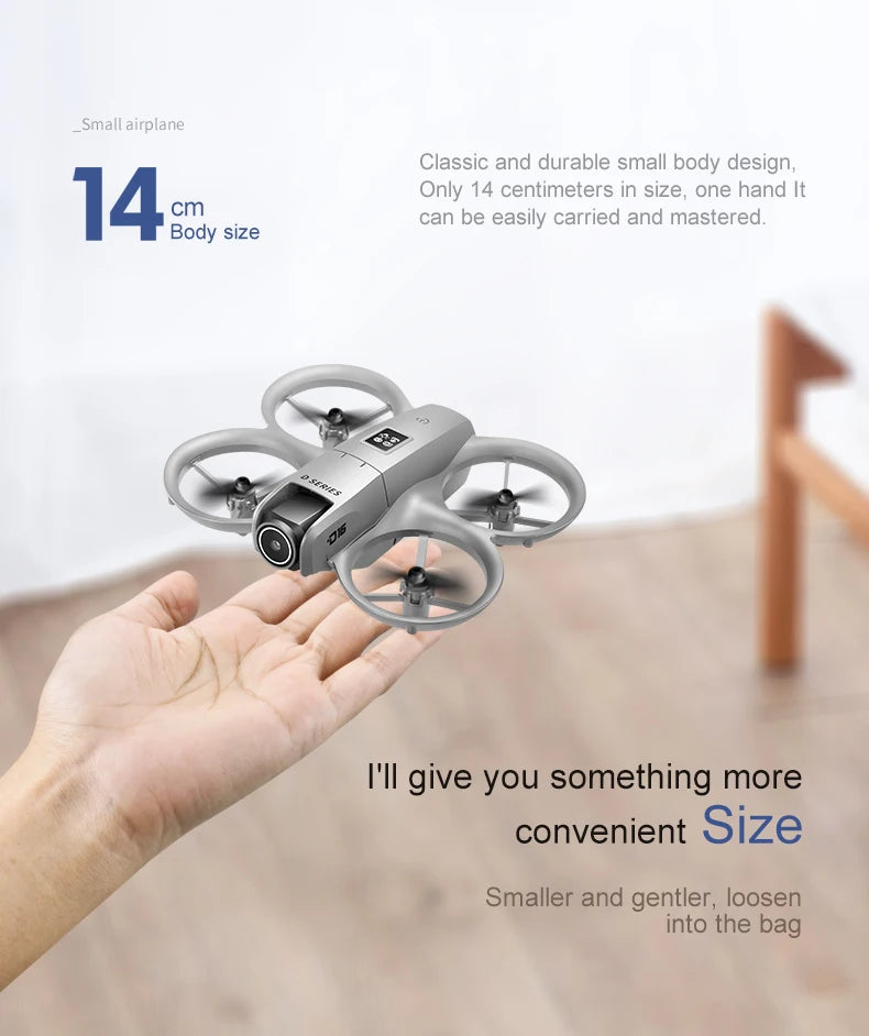 2025 NEW D16 Mini Drone 8K WIFI GPS Professional HD Aerial Photography Remote Control Aircraft HD Dual Camera Quadcopter Toy UAV
