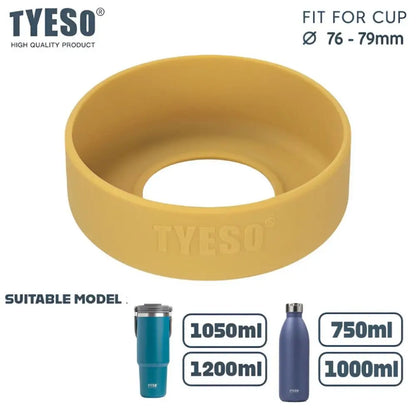 Coaster Bottom Cover for Tyeso Water Bottle 1050ml 1200ml TS-8829 TS-8830 Anti Slip Bottom Sleeve Cover for Tyeso Mug Accessory