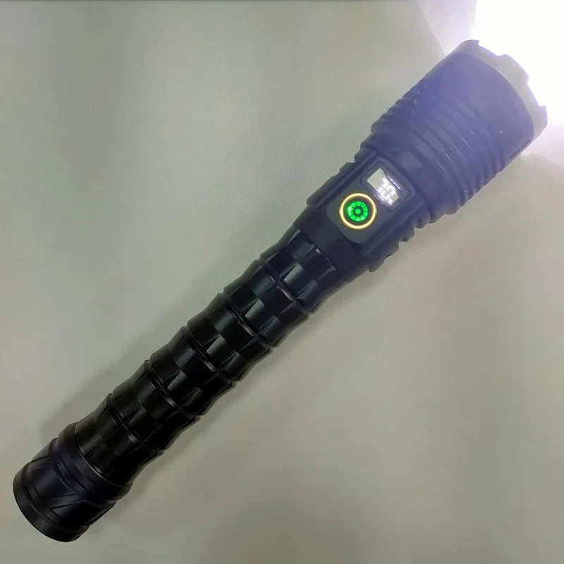 Most Powerful High Power Led flashlight 1000000LM XHP360 Rechargeable Led Flashlight Zoom Outdoor Tactical Lantern Hunting Torch
