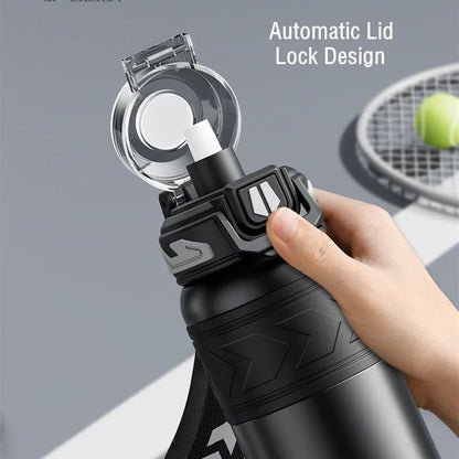 710ml High Quality Stainless Steel 316 Sport Vacuum Flask With Straw Portable Gym Fitness Outdoor Cycling Climb Thermal Bottle