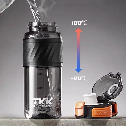 TKK 500/600ml BPA Free Sports Watter Bottle Tritan BPA Free Leak-proof Cup School Children's 'bottle Cute Water Bottle