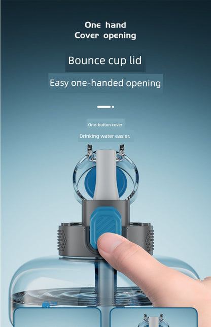 Tritan 5Liter T Barrels Large Large-Capacity Water Cup Sports Water Kettle Outdoor Portable High Temperature Resistant Tea Cup for Boys