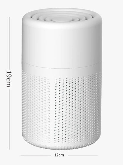 Air Purifiers Home Remove Smoke Odor Formaldehy Air Cleaner HEPA Filter PM 2.5 Air Freshener for Car Bedroom Small Air Purifier