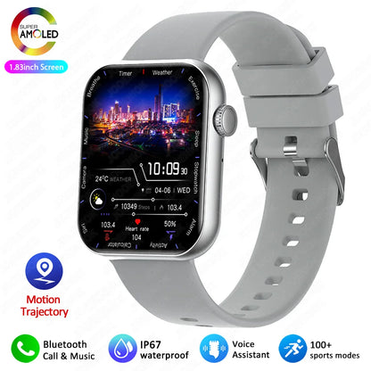 2025 New For XIAOMI Smart Watch Full Touch Screen Bluetooth Call Heart Rate Waterproof Watches Sports Bracelet Smartwatch Women