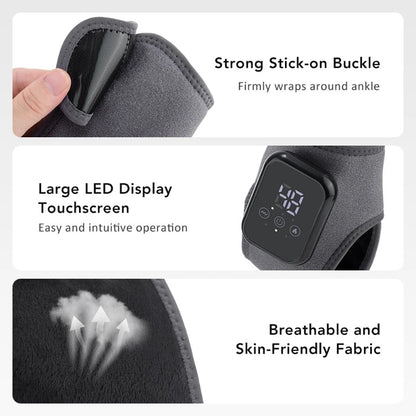 ChiJiaoDr Electric Heating Ankle Care Home Massager Foot Therapy Hot Compress Pain Relief Rehabilitation Protective Equipment