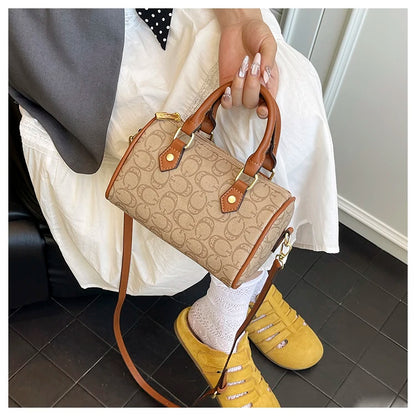 Luxury Brand Ladies Leather Tote Bags By Famous Designer Popular Classic Elegant Women's Shoulder Crossbody Handbag