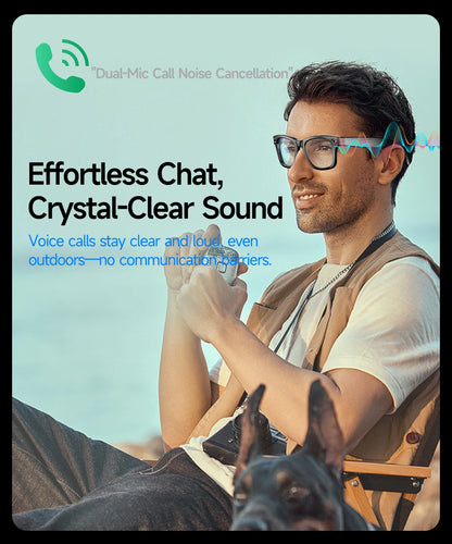 2025 Smart Glasses Camera AI Translation Video Bluetooth Call Headphones Voice Assistant Outdoor Sport Sunglasses HD 800W Camera