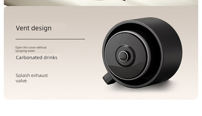 Vacuum Cup 2024 New Arrival Tea Water Separation Good-looking Tea Cup Men's Outdoor Tea Portable Quickly Open Stainless Steel Water Cup