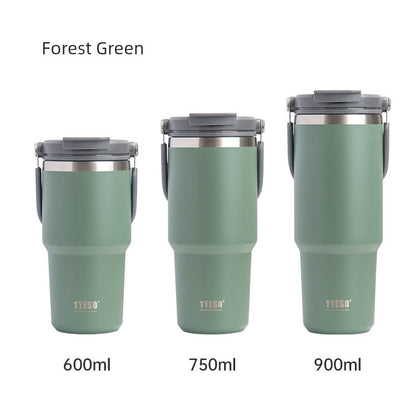 Taishuo New Product Satchel Ice Cream Cup Car Coffee Cup Stainless Steel Large Capacity Insulation Sports Kettle Export
