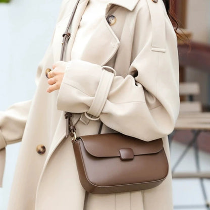 Luxury handbags female crossbody bags Tofu small square shoulder bag, Women bags new fashion 2025 genuine cowhide leather satchel