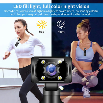 Xiaomi Handheld Pocket Camera 4K HD Camera 180° Rotating Convenient Back Clip Sports Camera Handheld Video Cycling Recorder