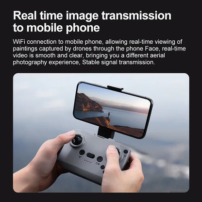 V66 Mini Remote Control Positioning Aerial Photography FPV Drone Wide Angle HD Camera Obstacle Avoidance Helicopter Machine Toy