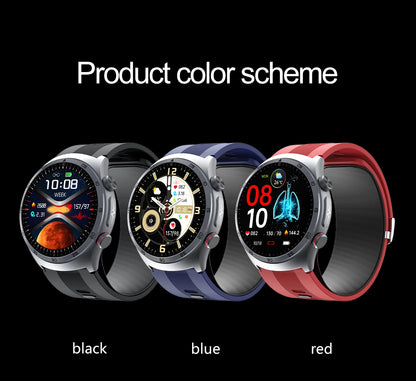 Airbag Smart Watch  2025 New Health watch men Air pump True Accurately Blood Pressure watches Uric Acid Blood Lipids