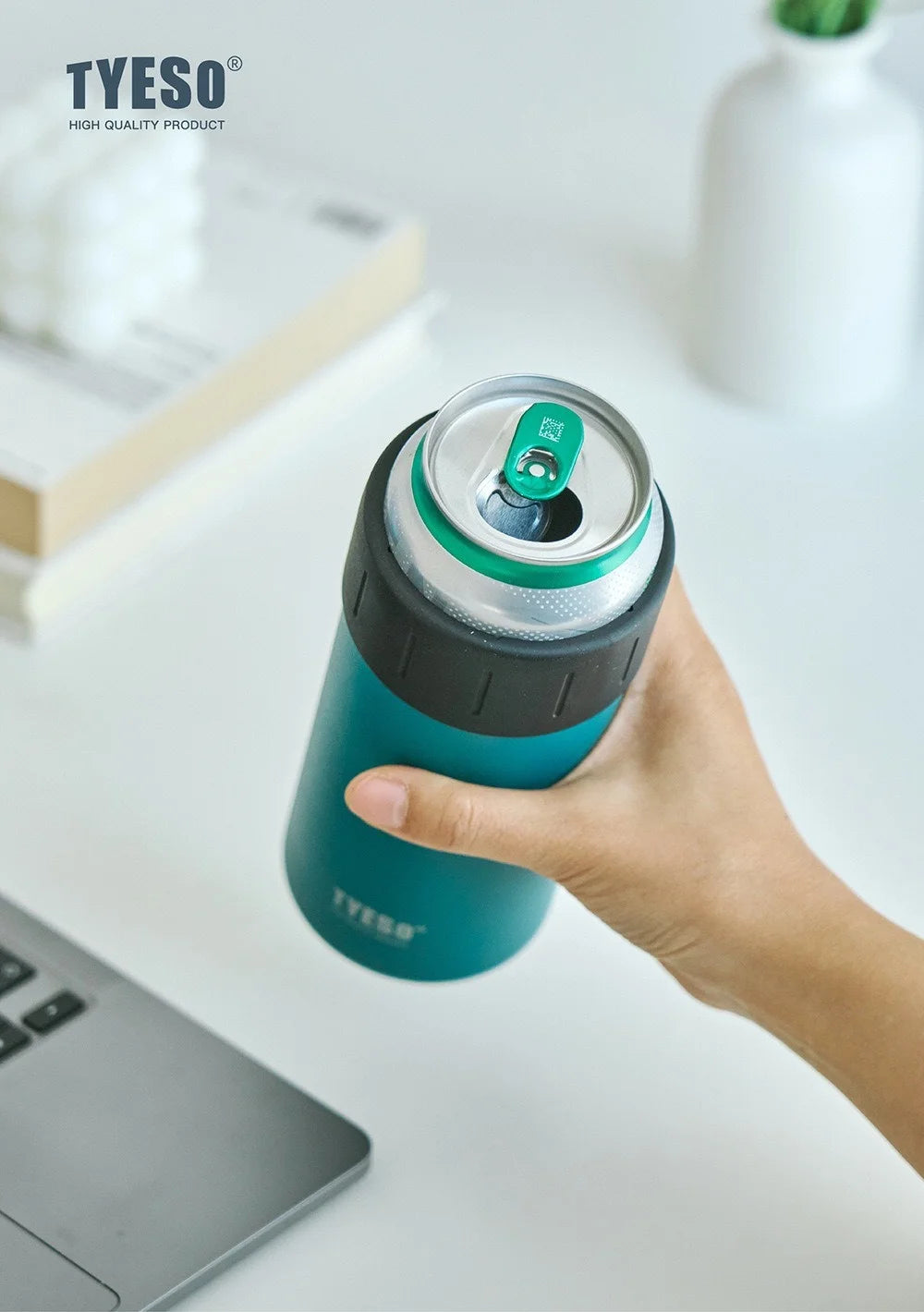 TYESO 12/18oz Stainless Steel Insulated Beer Bottle & Can Cooler Coke beer mug Keep Warm/Cold Double Wall Beverage Cooler Cup