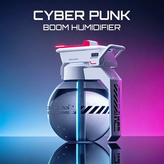 2025 Grenade Air Humidifier Cyberpunk Decorative Grenade Essential Oil Aromatherapy Humidifier Diffuser Creative Gift Esports