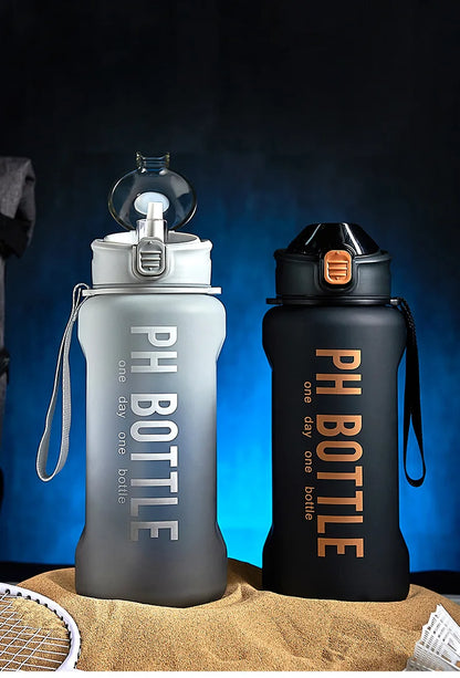 2.2L High-capacity Sport Water Bottle Portable Outdoor Travel Leakproof Drinking Bottle High Temperature Resistance Drink Bottle