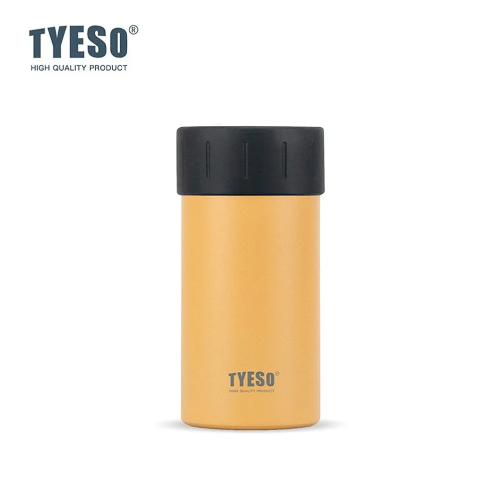 TYESO 12/18oz Stainless Steel Insulated Beer Bottle & Can Cooler Coke beer mug Keep Warm/Cold Double Wall Beverage Cooler Cup