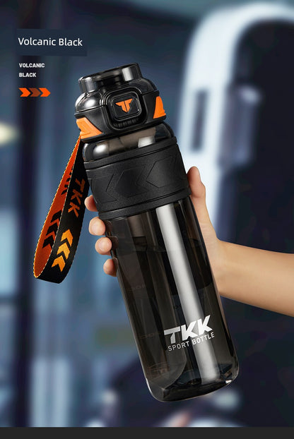 Sports Water Cup for Boys and Girls, Large Capacity, Summer Simple Design for Students, High Temperature Resistant Tritan Water Kettle