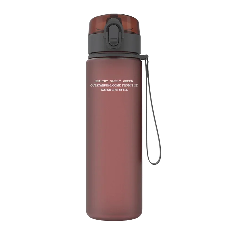 BPA Free Leak Proof Sports Water Bottle High Quality Tour Hiking Portable My Favorite Drink Bottles 560ML