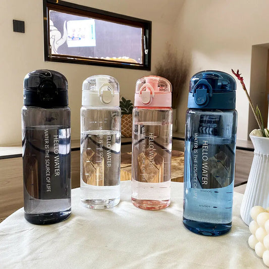 780ml Portable Plastic Drinking Bottle Leakproof Drinking Cup Sports Water Bottle for Boys and Girls
