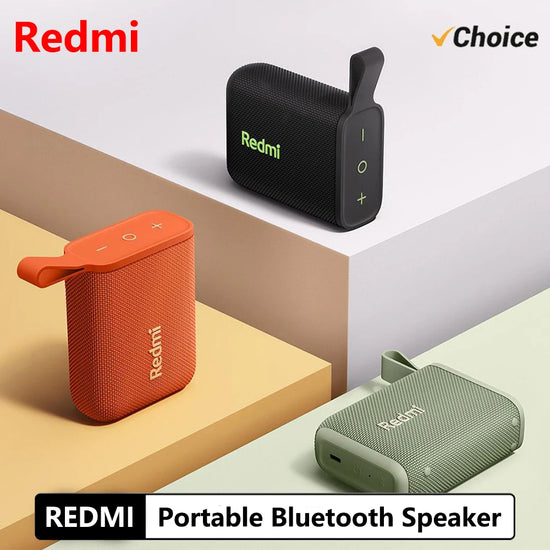 Redmi Portable Bluetooth Speaker Outdoor IP67 Stereo Powerful Sound  Box BT5.3 RGB Dual Pairing TWS Connectivity Colorful -CN