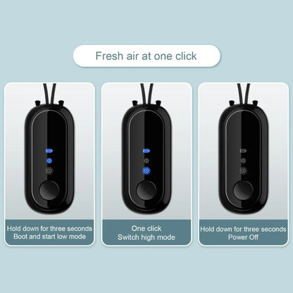 USB Rechargeable Air Purifiers Air Purifying Machine Suitable for Desk Car Drop Shipping