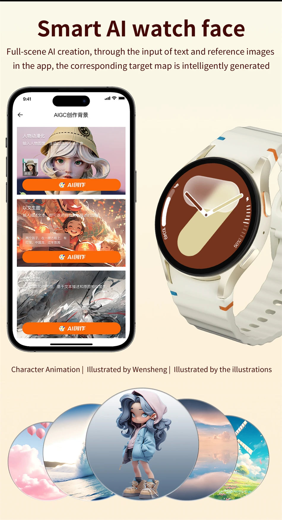 Watch 7 Upgrade GPS Smart Watch Men Women AMOLED HD Screen Compass Heart Rate Fitness Sport Waterproof Bluetooth Call Smartwatch