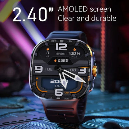 2025 M99 5G Smart Watch: Android 10.0, 9MP Rotary Camera, 256GB Storage, GPS/NFC, 1.95" AMOLED Screen