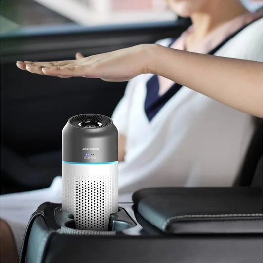 New CP01 Car Air Purifier Portable Intelligent Gesture Sensing Mini Air Purifier Automotive Supplies Odor Removal