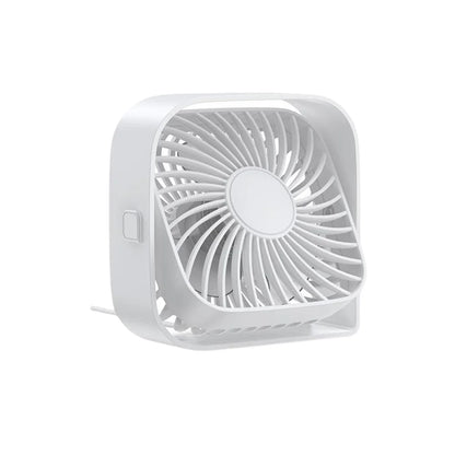 Mini Desktop Fan Battery-Free Quiet USB Powered Office Desk Fan Small Portable Plastic Electric Fan for Home And Office Use