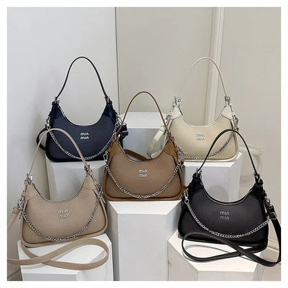 2025 EarlySpring New Simple and Casual Fashion Women's Armpit Handbag High-end and Trendy ShoulderBag for Style-conscious Ladies