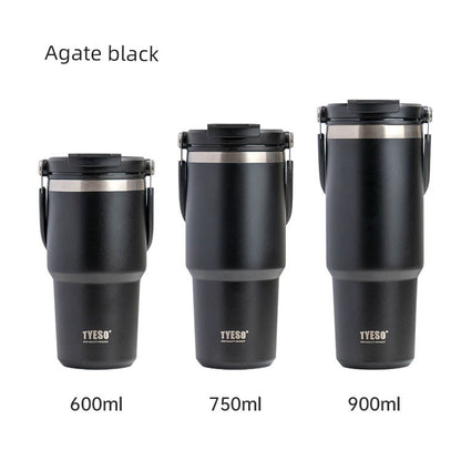 Taishuo New Product Satchel Ice Cream Cup Car Coffee Cup Stainless Steel Large Capacity Insulation Sports Kettle Export