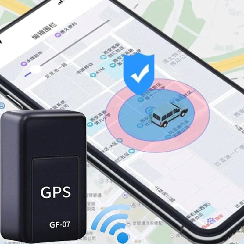 Mini Car GPS Tracker GF07 GPS Position APP Strong Magnetic GPS Tracking Device Anti-lost Vehicle GPS Locator