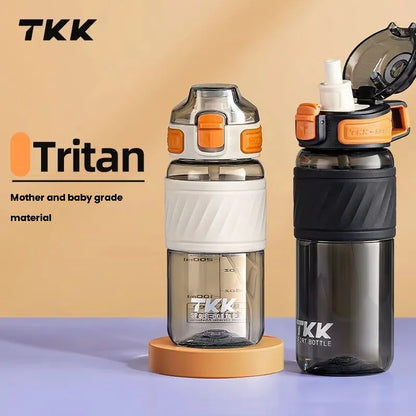 TKK 500/600ml BPA Free Sports Watter Bottle Tritan BPA Free Leak-proof Cup School Children's 'bottle Cute Water Bottle
