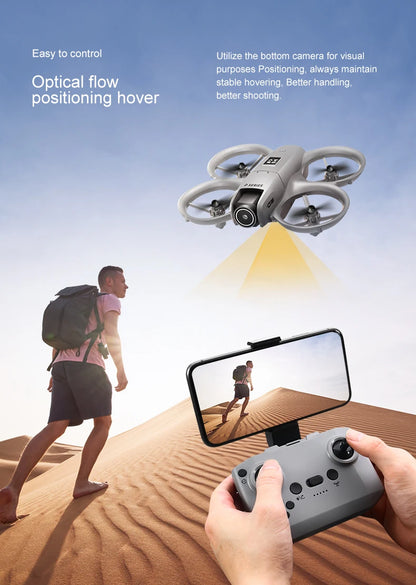 2025 NEW D16 Mini Drone 8K WIFI GPS Professional HD Aerial Photography Remote Control Aircraft HD Dual Camera Quadcopter Toy UAV