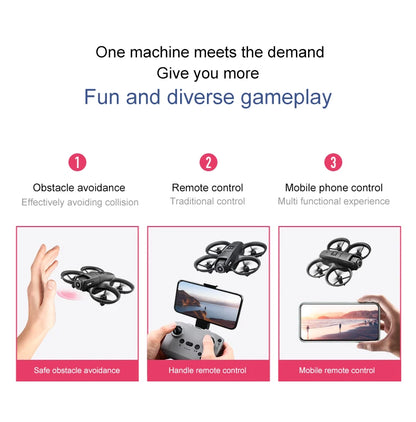 2025 NEW D16 Mini Drone 8K WIFI GPS Professional HD Aerial Photography Remote Control Aircraft HD Dual Camera Quadcopter Toy UAV