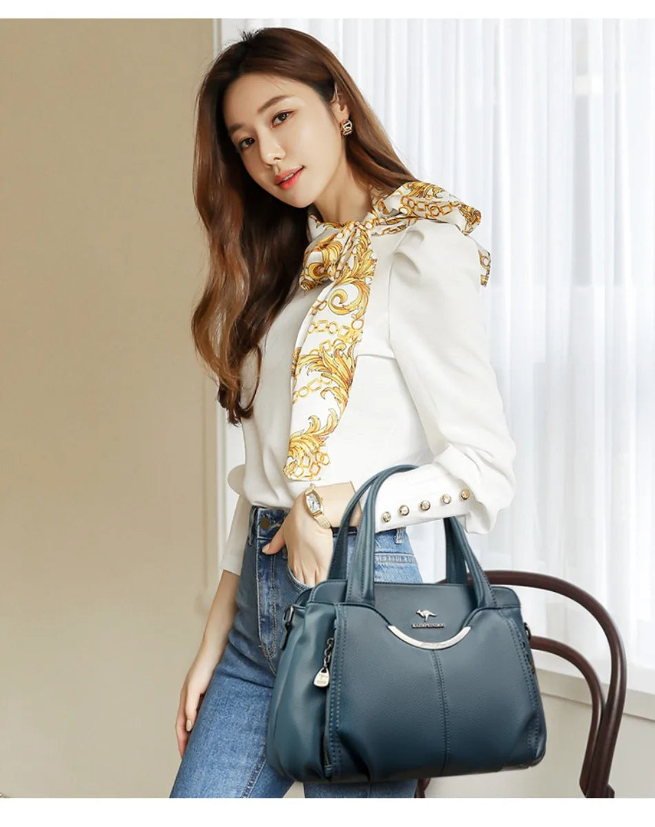 Luxury Handbags Women Bags designer Soft Leather Crossbody Bags For Women 2024 High Quality Shoulder Tote Handbags Sac A Main