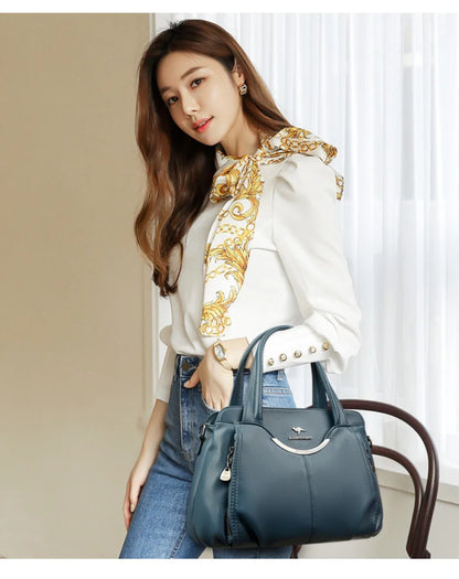 Luxury Handbags Women Bags designer Soft Leather Crossbody Bags For Women 2024 High Quality Shoulder Tote Handbags Sac A Main