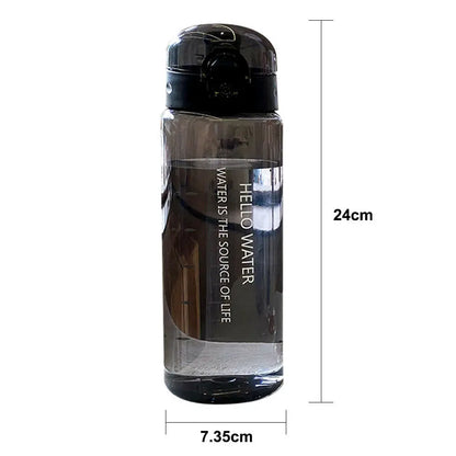 780ml Portable Plastic Drinking Bottle Leakproof Drinking Cup Sports Water Bottle for Boys and Girls