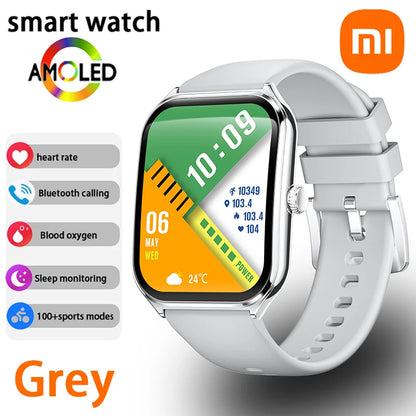 Xiaomi New Ultra Thin Smart Watch Men 1.96" AMOLED 360*360 HD Pixel Display always Show Time Call Reminder Smartwatch Ladies