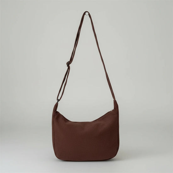 Corduroy Shoulder Bag Minimalist Crossbody Bag Women&