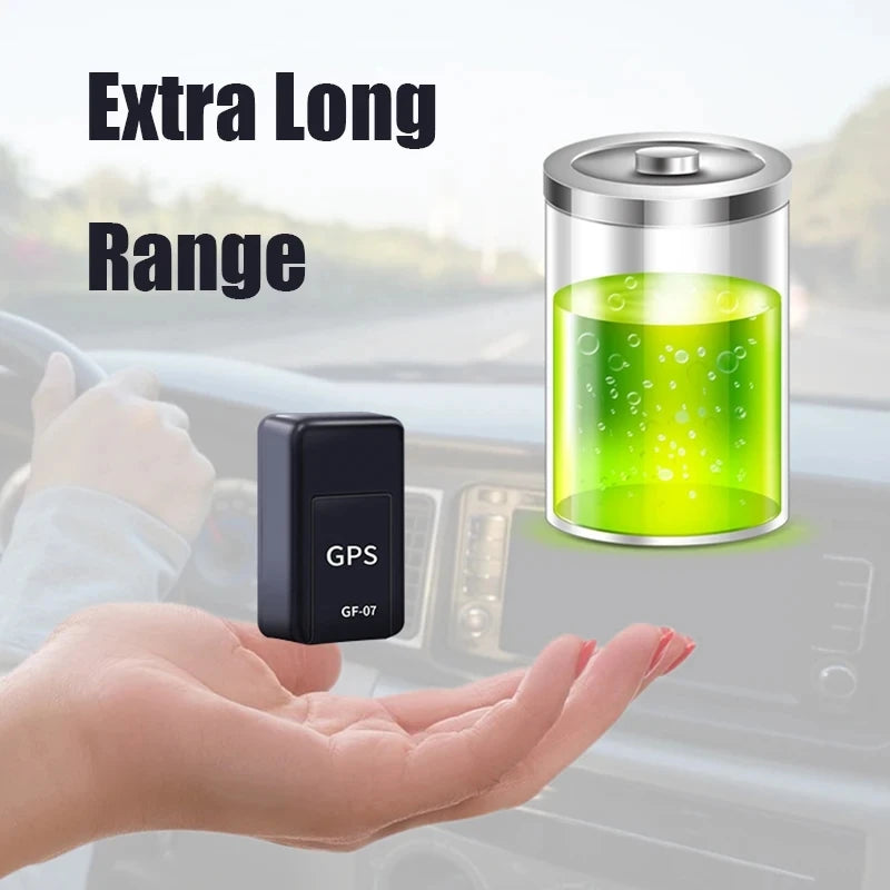 Mini Car GPS Tracker GF07 GPS Position APP Strong Magnetic GPS Tracking Device Anti-lost Vehicle GPS Locator