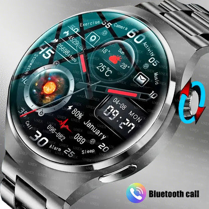 2025 Holiday Gift Smartwatches Masculinos 1.52” HD Wireless Call Health Tracker Custom Photo Watch 4 Women Motion Trajectory New