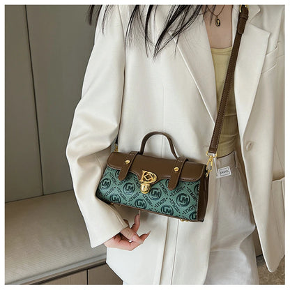 Designer Inspired Messenger Bag for Ladies, Waterproof Leather Shoulder Bag, Spacious Handbag Trendy and Functional