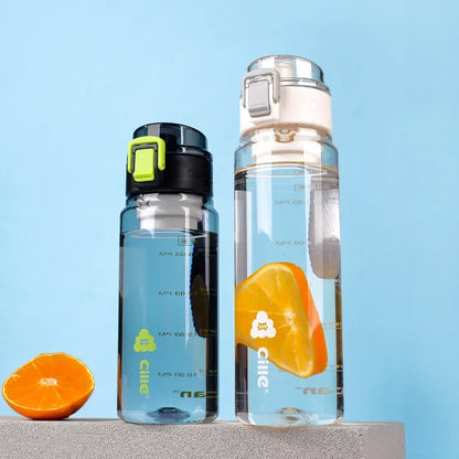 2024 550ml Tritan Sport Bottle Travel Water Bottles BPA FREE Tritan Drink Bottle Cup for Girl Boy School Outdoor Plastic Bottles