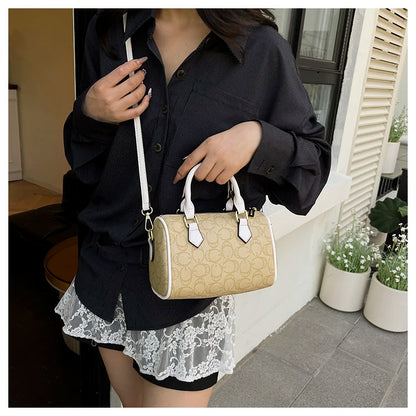 Luxury Brand Ladies Leather Tote Bags By Famous Designer Popular Classic Elegant Women's Shoulder Crossbody Handbag