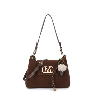 High-Quality Leather Shoulder Bag for Ladies, Women's Handbag by Famous Designer, Popular Classic Tote Elegant Style