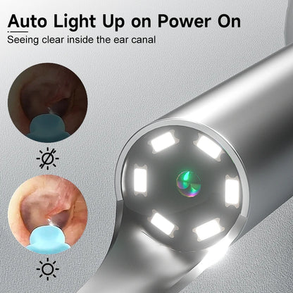 Visual Ear Cleaner Camera WIFI Ear Pick Waterproof 6LEDs Ear Sticks HD1080P 4.2MM Digital Ear Wax Removal Kits Ear Spoons Case